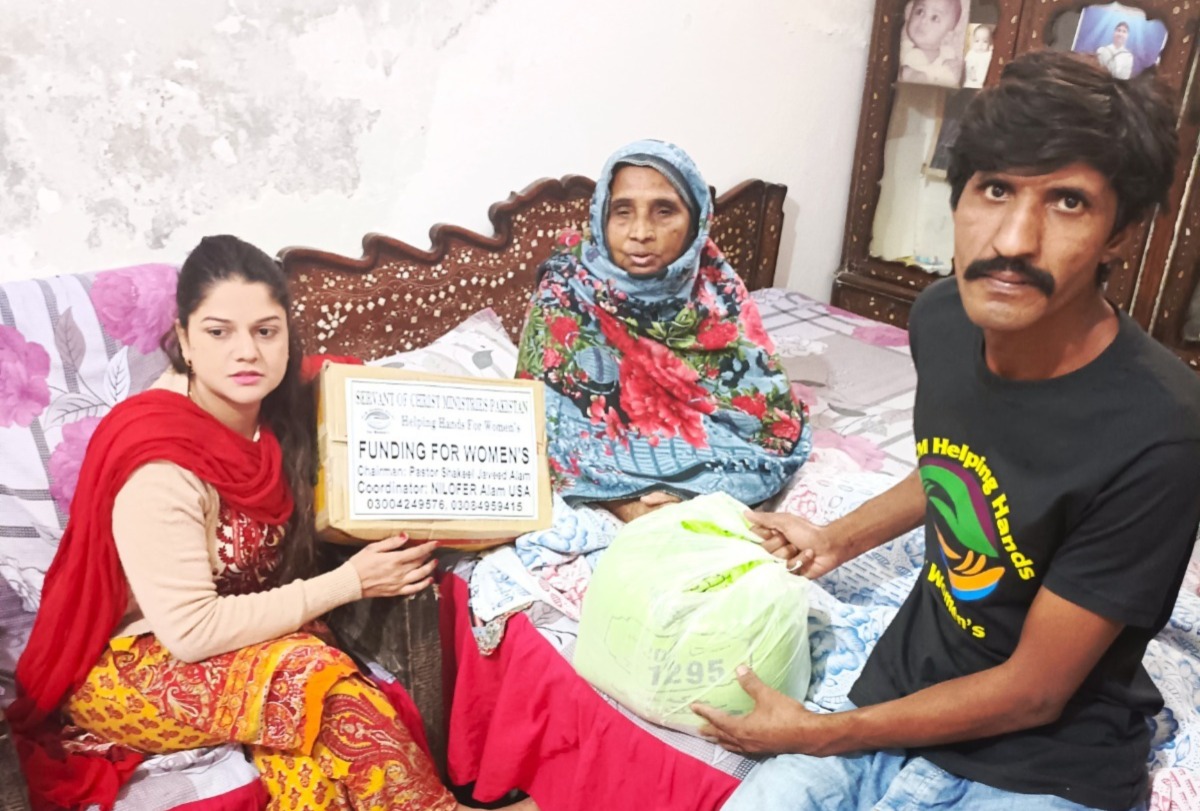 Groceries for widows
