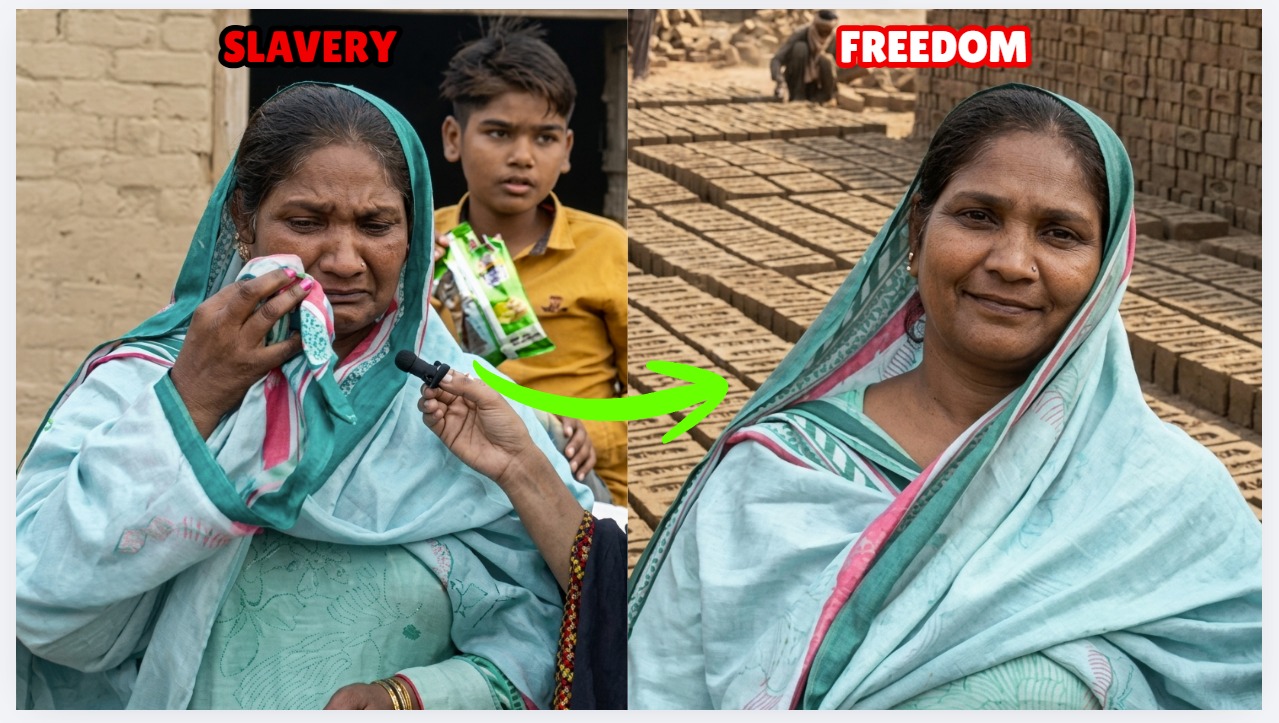 Breaking chains at brick kiln