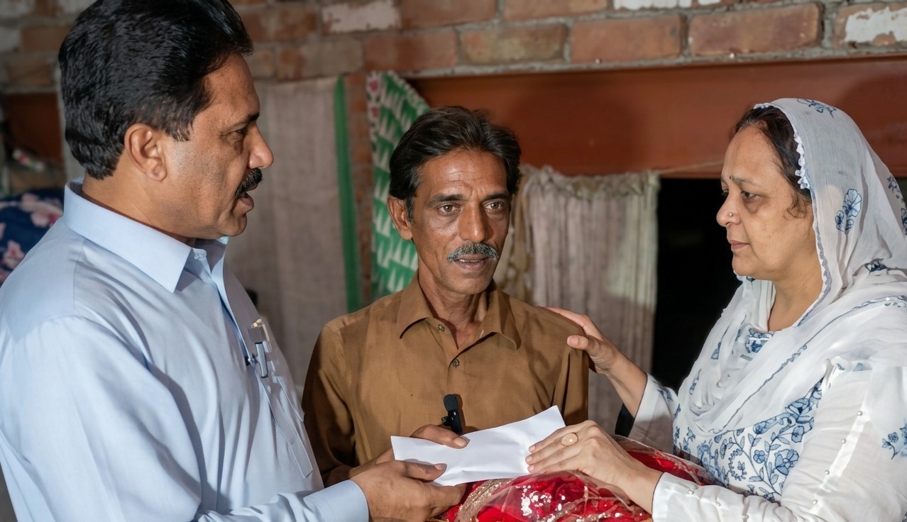 Family receiving assistance