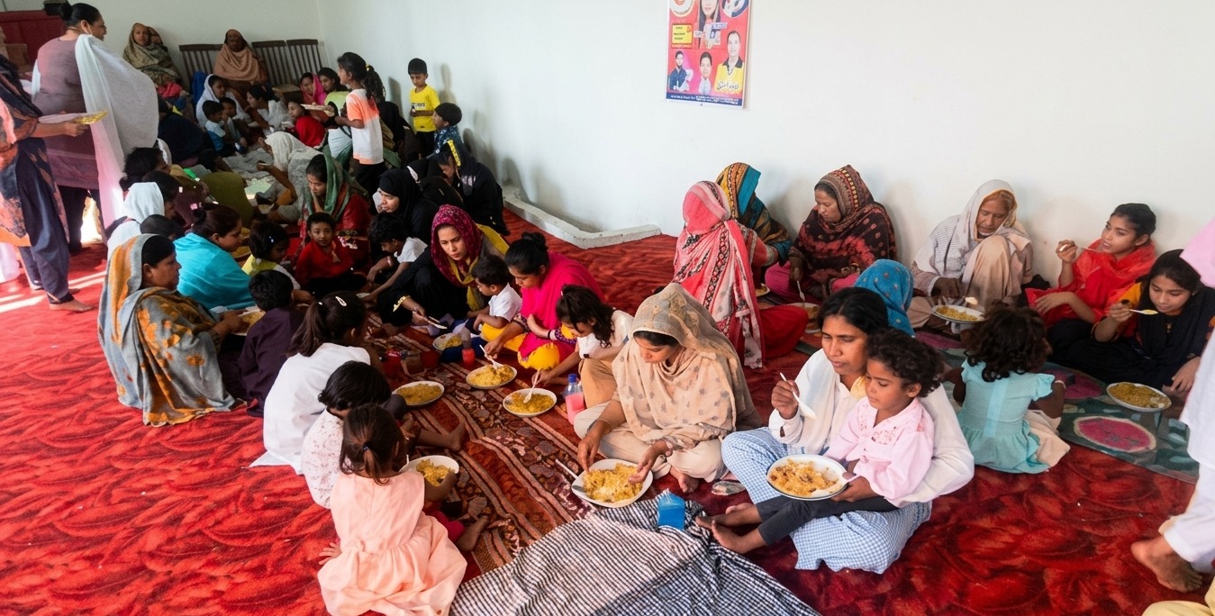Ramadan ration distribution
